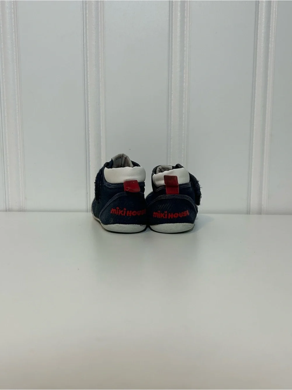 Miki house blue sneakers baby toddler